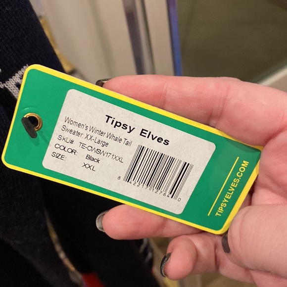 NWT! Tipsy Elves Christmas sweater! - Picture 3 of 4